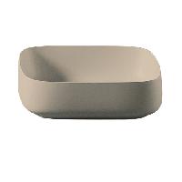 Artceram COGNAC Раковина настольная Quadro 56x41 см, цвет sand/покрытие Saniglaze