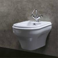 AZZURRA CHARME биде подвесное 52х40см, с 1 отв.c креплением KIT 2000 CF, цвет белый