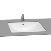 S50 раковина встраиваемая снизу 48 см, цвет белый 