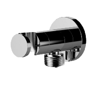 Держатель ручного душа с подключением шланга и запорным вентелем Remer 338M