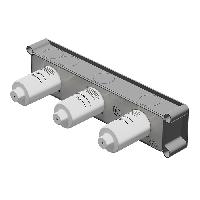 Ritmonio Diametro35 S Встраиваемая часть для смесителя на 3 отверстия для раковины излив в центре