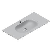 Catalano SFERA Раковина консоль 100x50, с 1 отв. под смеситель, покрытие Cataglaze+ , цвет Cemento Satinato