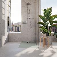 BETTE BetteUltra Space Поддон ультратонкий 100*80*1,5см , цвет Salvia