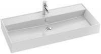 EXBJ112-00  Керамическая раковина 100х46 см, белая
