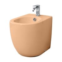 Artceram FILE 2.0  Биде напольное приставное 36х52 см, с креплениями, с 1 отв под смеситель,  цвет orange cameo