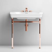 Artceram CIVITAS Металическая структура Quadra 55х44хh80,5см для раковины 68, цвет: розовое золото