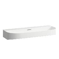 Laufen Sonar SONAR раковина для установки на поверхность 1000x420x140 мм, без отверстий для смесителя , цвет белый глянец