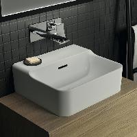 Ideal Standard Conca Раковина 400 x 350 x 165 мм, подвесная/накладная, с переливом без отв. под смес.,без крепежа, цвет: белый глянец