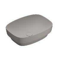 Catalano ALVEA Раковина 50x38 встраиваемая, без отв. под смеситель, покрытие Cataglaze+, цвет Tortora Satinato