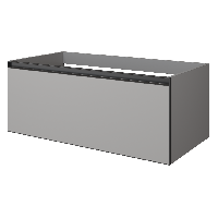 QUATRO 1 100CM  тумба LUNA профиль ANTHRACITE