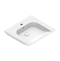 Catalano COMFORT Раковина 60x55, с 1 отв. под смеситель, покрытие Cataglaze+, цвет белый глянцевый