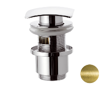 Донный клапан с переливом 1”1/4 Remer 905SCC114VO, латунь состаренная