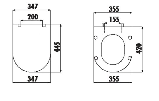 CREAVIT Крышка дюропласт с микролифтом (съемная) AMASRA ULTIMA 