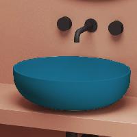 Artceram JOLIE Раковина настольная/для пьедестала Ø 50 см, цвет avio