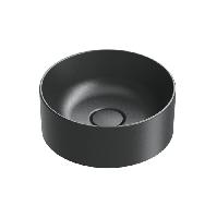 Catalano ZERO Раковина ?32 накладная, без отв. под смеситель, покрытие Cataglaze+, цвет черный матовый