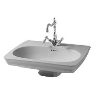 Artceram CIVITAS Раковина подвесная 68х50 см, 1 отверстие, цвет: серый