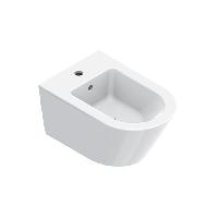 Catalano ZERO Биде подвесное 55x35, с 1 отв. под смеситель, покрытие Cataglaze+, без крепежа, цвет белый глянцевый