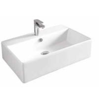 Artceram QUADRO Раковина накладная/подвесная  65х48 см, с 1 отв под смеситель, со слив переливом, цвет белый (СПЕЦЦЕНА с нашего  СКЛАДА!)