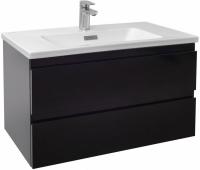 EB2053-J52 Тумба для раковины 80 см, цвет блестящий черный