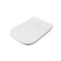 Artceram A16 MINI Сиденье для унитаза с микролифтом, цвет: белый матовый, петли: хром
