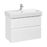 Roca OLETA Тумба подвесная 760х374х548 мм. для раковины 800 мм, с 2 ящиками, белый матовый
