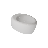 Биде подвесное GSG Ceramic Design Touch TOBISO000, белый глянцевый