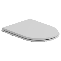 Крышка с сиденьем для подвесного унитаза с микролифтом GSG Ceramic Design Cruise CRCOPRSLTICR001, белый матовый
