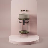 Столешница, Artceram, Vogue 2.0, шг 440*440, цвет-emperador dark