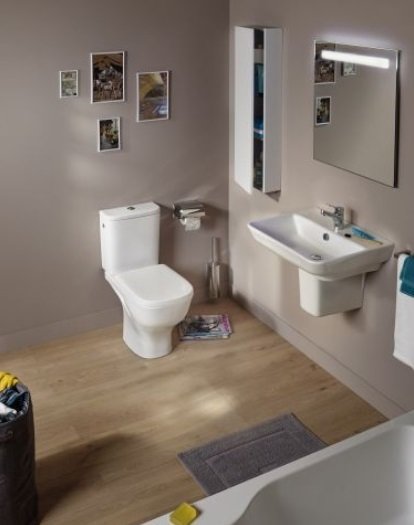 ETAG212-WTE бачок д/напольного унитаза STRUKTURA с механизмом экономии воды 3/6 (белый) 