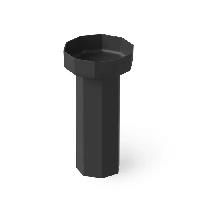 DEA DESIGN Washbasins Раковина напольная 48x45,6xh90 см, материал: Solid Surface искуственный камень, цвет: Black №16