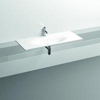 KERASAN SHAPE Раковина 1220х520 мм., встраиваемая, с 1 отверстием для смесителя, цвет белый матовый