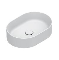 Catalano Zero Раковина настольная без перелива 50x35 h12, без отв. под смеситель, покрытие Cataglaze+, цвет белый матовый