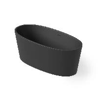 DEA DESIGN Nature Ванна отдельностоящая 160x75xh60 см, материал: Solid Surface искуственный камень, цвет: Black №16