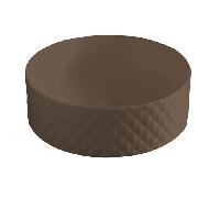 Artceram ROMBO Раковина настольная Ø 44 см, цвет marrone tortora