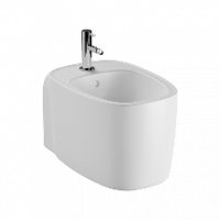 Plural подвесное биде, цвет матовый белый