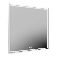 Kerama Marazzi Зеркало TECNO 90х80 см. c LED подсветкой, с функцией антизапотевание, белый глянцевый