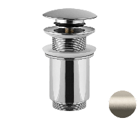 Донный клапан без перелива 1”1/4 Remer 904CC114XV, сталь