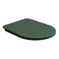 Крышка с сиденьем для подвесного унитаза с микролифтом GSG Ceramic Design Hit! HICOPRSLTICR036, Smeraldo Matt