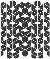 Cava Black Mosaic. A. 22.8x27.8