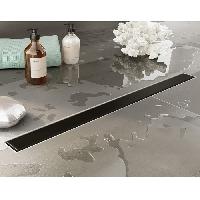 Plumberia Selection Трап душевой PS MODULAR 4x100 2устор. накладка из нерж.стали, основа из пластика 50мм,40л/мин, черн.матов.