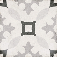  24417 ART NOUVEAU Karlsplatz Grey 20х20 см