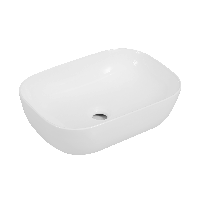 Раковина накладная Oliveeka  9387B на столешницу 455 х 325 белая