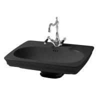 Artceram CIVITAS Раковина подвесная 68х50 см, 1 отверстие, цвет: черный