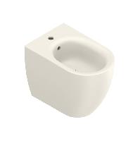 Catalano SFERA Биде напольное 54x35, с 1 отв. под смеситель, покрытие Cataglaze+, без крепежа, цвет Lino Satinato