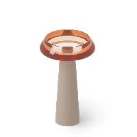 DEA DESIGN Pedestal Basin Раковина напольная 480х480хh900 мм, цвет Brown Copper R9