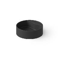 DEA DESIGN Washbasins Раковина настольная 45x45xh14,5 см, материал: Solid Surface искуственный камень, цвет: Black №16