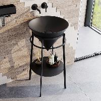 Kerama Marazzi Металлическая структура CONO напольная 44, черная матовая