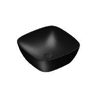 Catalano ALVEA Раковина 40x40 накладная, без отв. под смеситель, покрытие Cataglaze+, цвет черный матовый