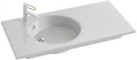 EXAU112-Z-00 раковина с гладкой нижней поверхностью ODEON RIVE GAUCHE /100/(белый)