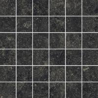 Room Stone Black Mosaico Cer 30x30